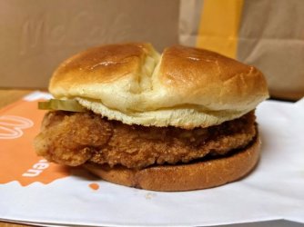 5. McDonalds Crispy Chicken Sandwich