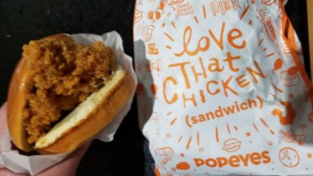 1.	Popeyes Classic Chicken Sandwich