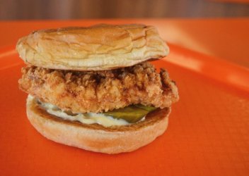 HONORABLE MENTION: Top Round Hand-Breaded Chicken Sandwich