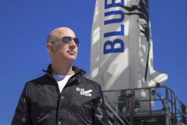 Jeff Bezos is Launching Himself Into Space