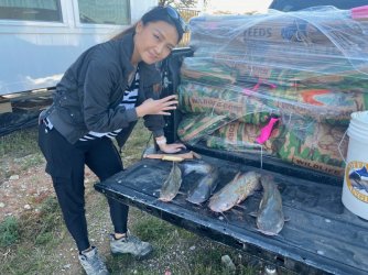 Girlfriend Catches & Cooks Pond Catfish